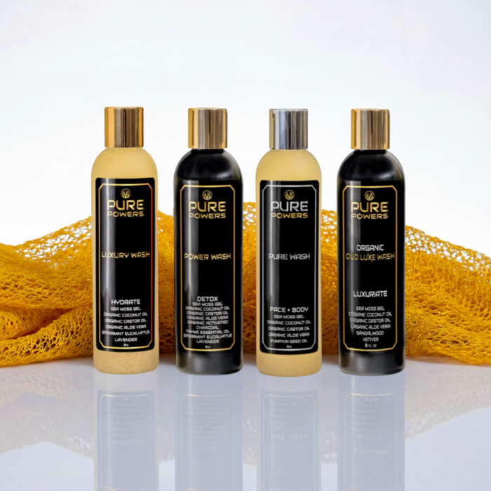 Organic Body Wash + Sapo Set