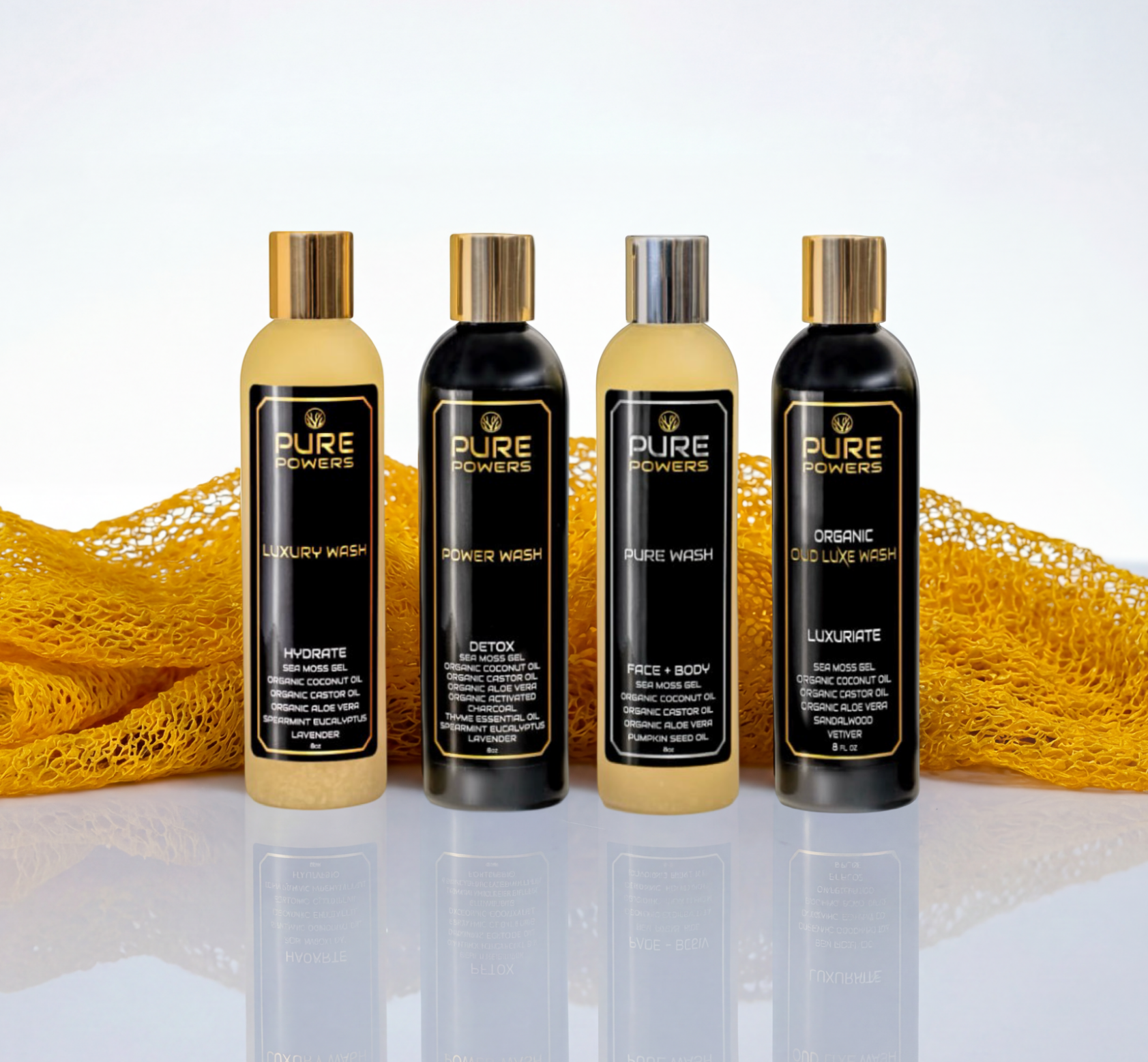 Organic Body Wash + Sapo Set